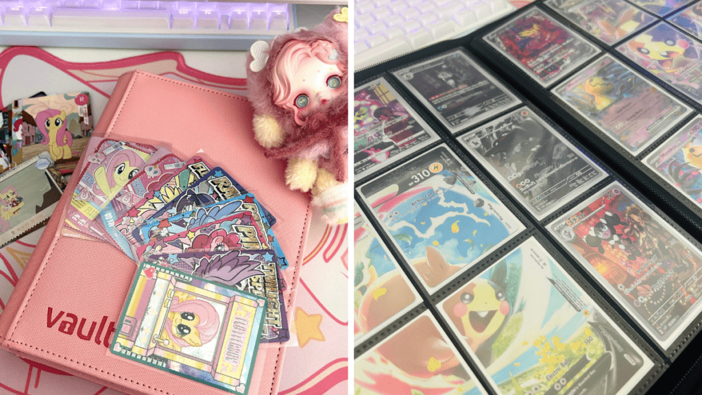 Pokemon and My little pony cards